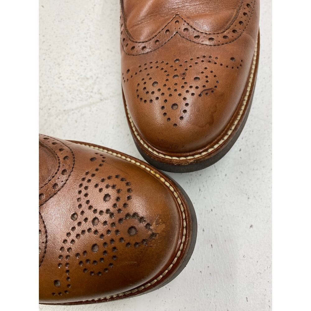 Samuel Hubbard Tipping Point Wingtip Oxford Portugal leather dress shoes 9 - Picture 8 of 8